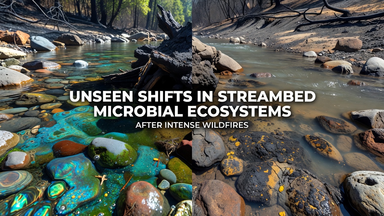 Unseen Shifts in Streambed Microbial Ecosystems After Intense Wildfires